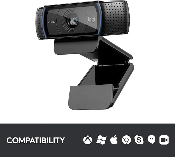 Logitech C920 Hd Pro Webcam Black